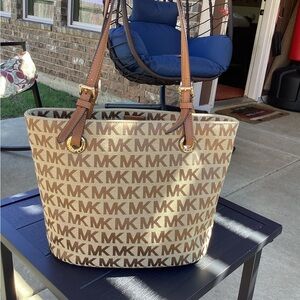 Michael Kors Brown Tote Bag